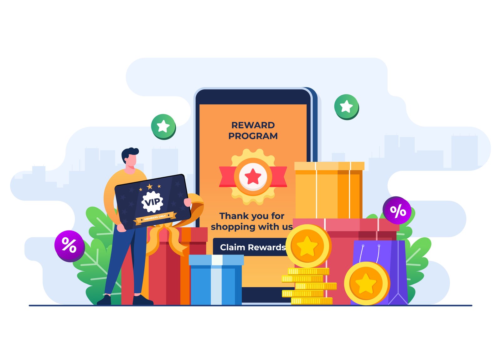 loyality rewards showing iamge